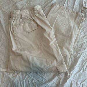 Old Navy Khaki Elastic Waist Pants Cargo Pants XL